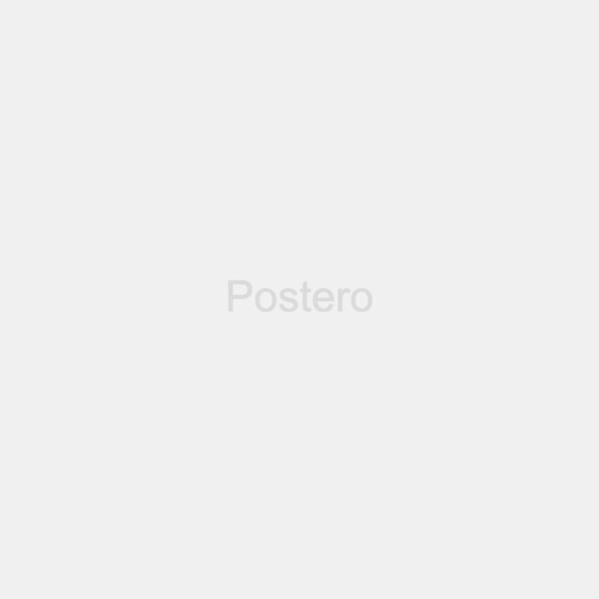 Bunny Sleeping Moon Poster