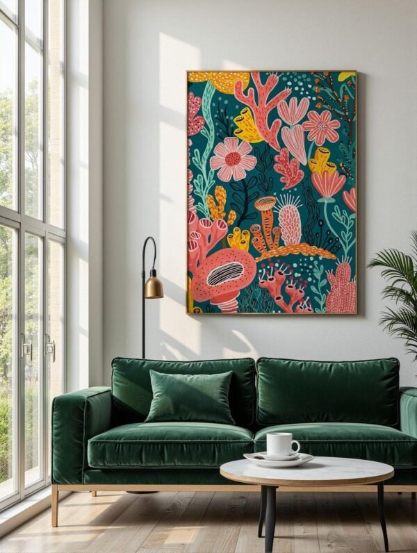 Transform Your Space with the Beauty of Nature – Original Dandelion Canvas Art