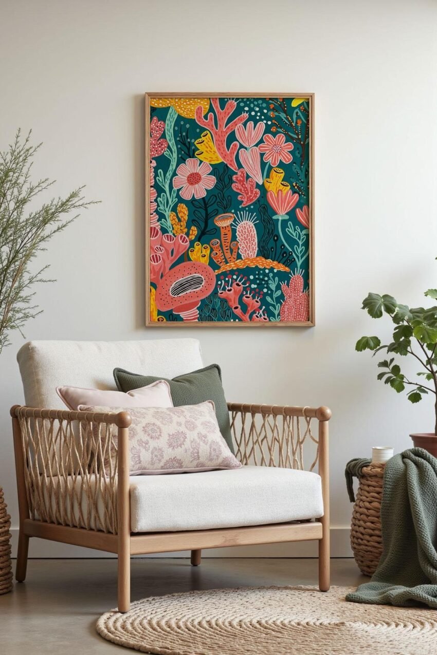 Transform Your Space with the Beauty of Nature – Original Dandelion Canvas Art