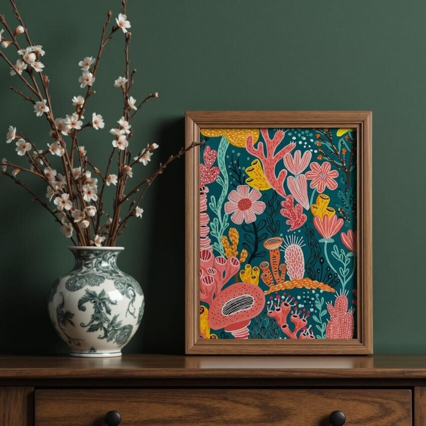 Transform Your Space with the Beauty of Nature – Original Dandelion Canvas Art