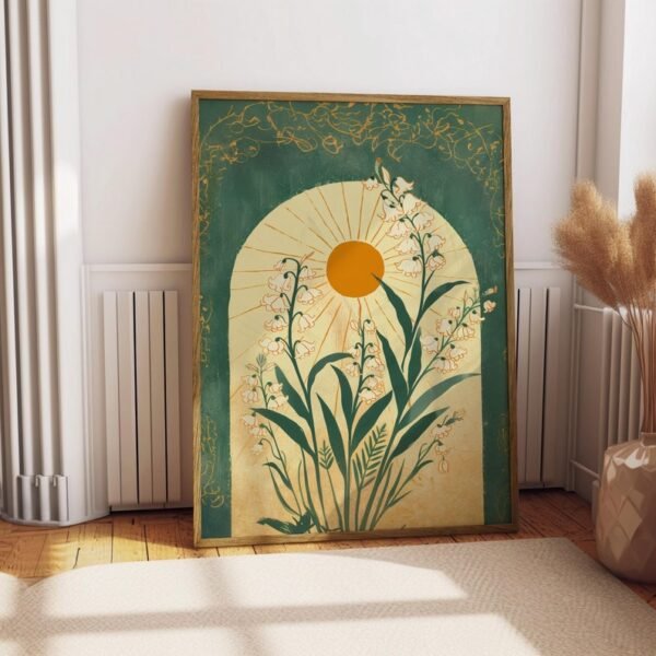 Lily of the Valley – Taurus Zodiac Art Print