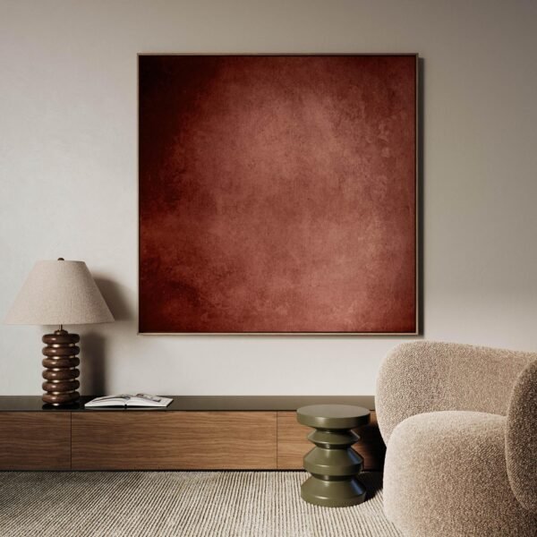 Mahogany Wabi Sabi Canvas Art