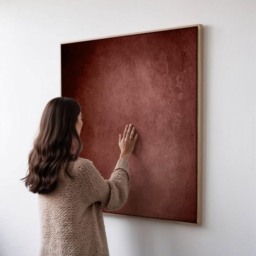 Mahogany Wabi Sabi Canvas Art